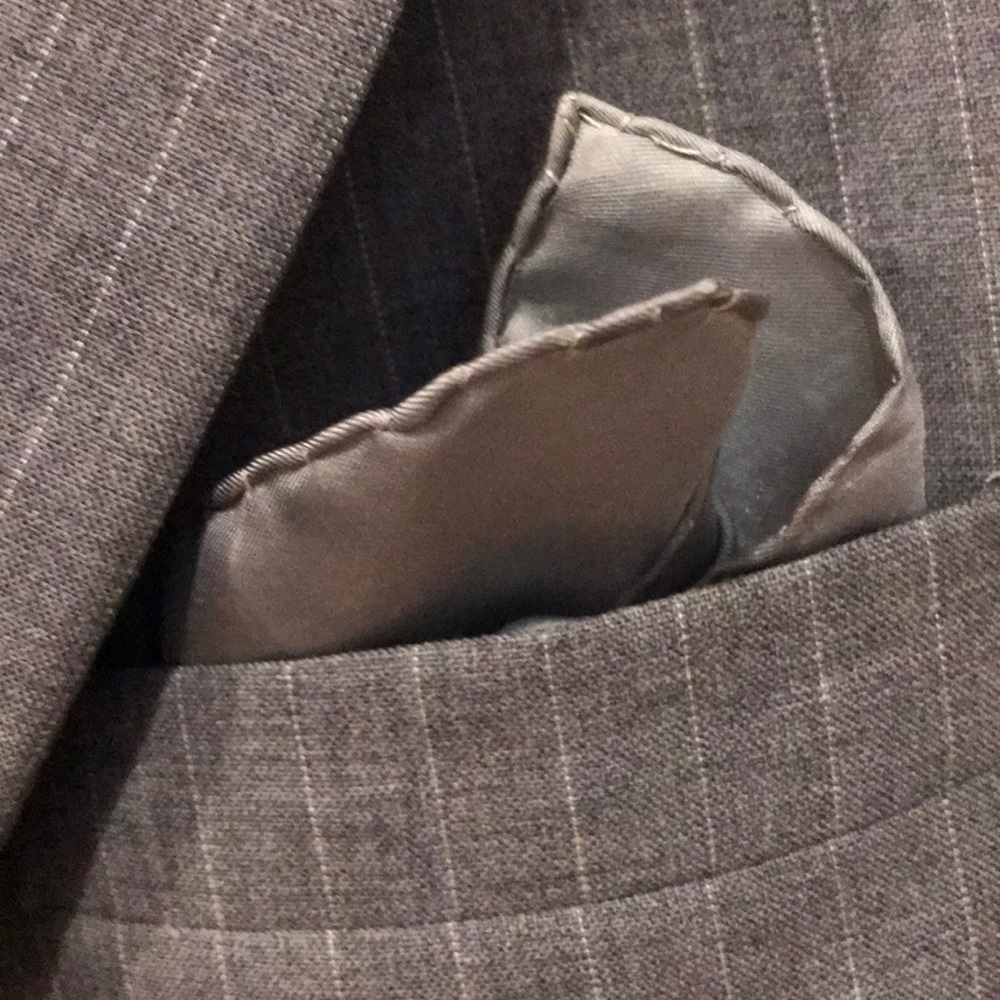 Gray Suit Jacket - image 2